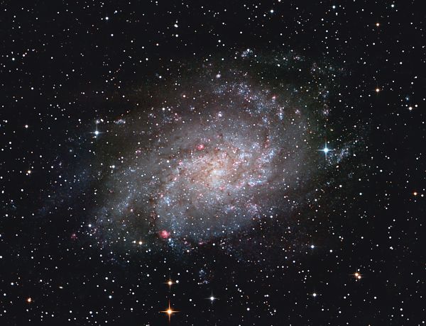 M33, die Dreiecksgalaxie