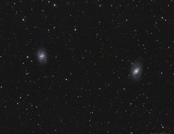 M 95 und M 96 – zwei Galaxien der Leo-I-Gruppe