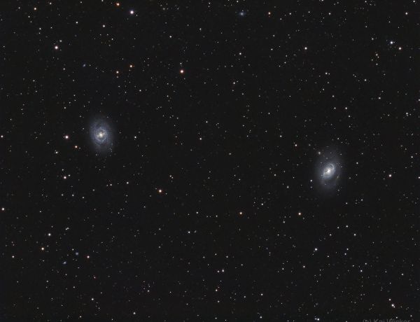 M 95 und M 96 – zwei Galaxien der Leo-I-Gruppe