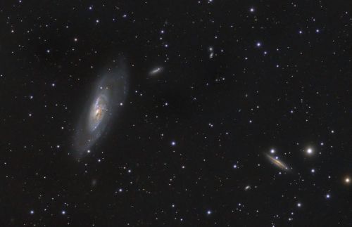 M 106 im Sternbild Jagdhunde
