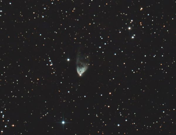 NGC 2261, ein Schattenspiel im Sternbild Einhorn