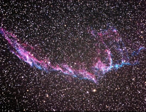 NGC 6992 im Sternbild Schwan