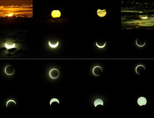 Die ringförmige Sonnenfinsternis am 10. Mai 2013
