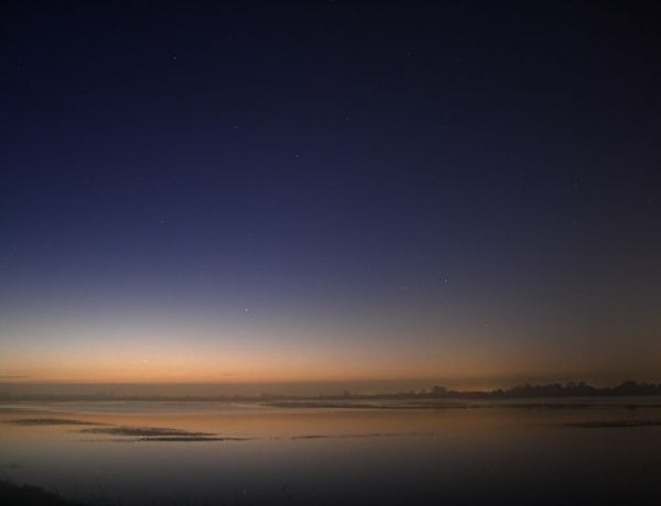 Komet ISON und Merkur am Morgenhimmel