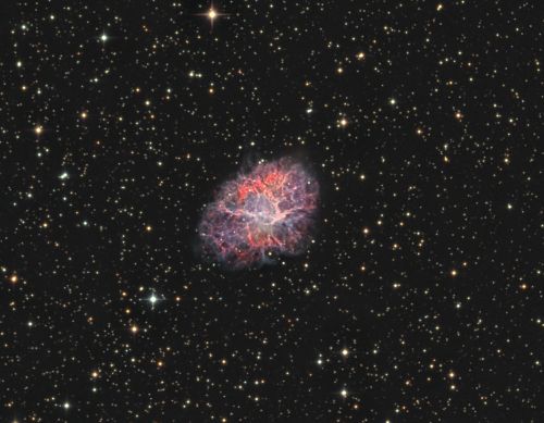 Messier 1 der Krebsnebel – 2007 bis 2018