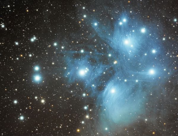 M 45, die Plejaden