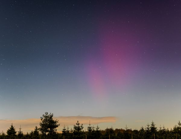 Polarlicht über Lilienthal