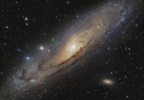 Die große Begleit-Galaxie unserer Milchstraße – die Andromedagalaxie (M31)