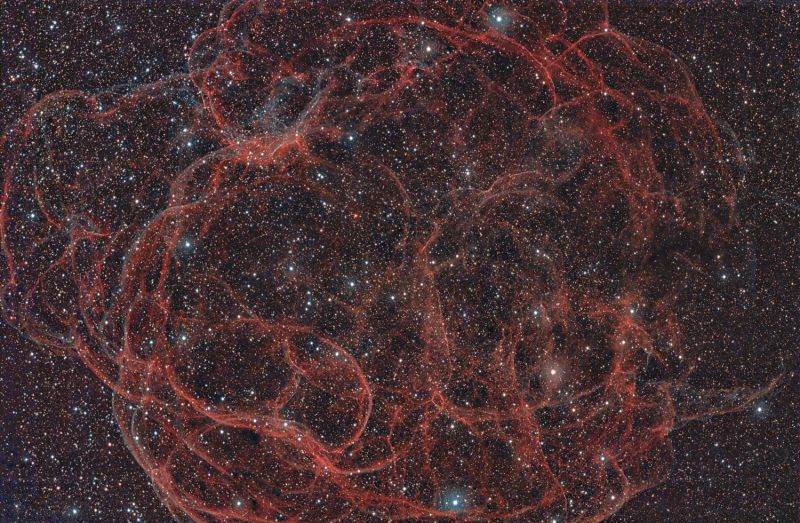 Bild 1: Spaghettinebel (Sh2-240)