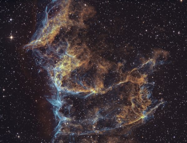NGC 6995 - nur ein kleiner Teil des Zirrusnebels