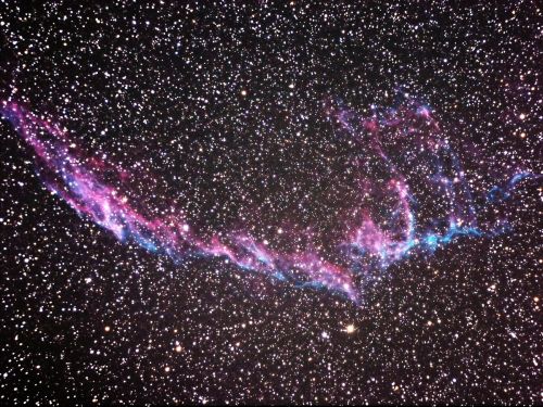 NGC 6992 im Sternbild Schwan