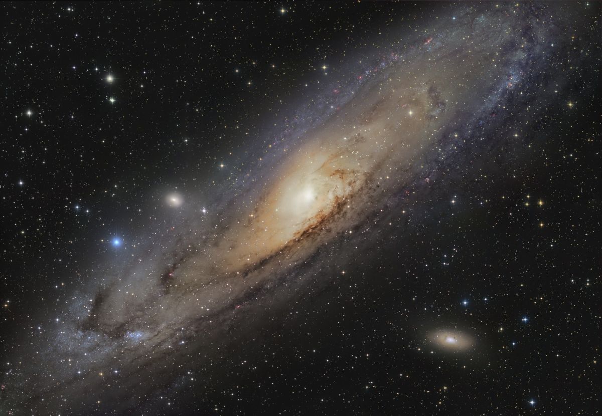 Die große Begleit-Galaxie unserer Milchstraße – die Andromedagalaxie (M31)