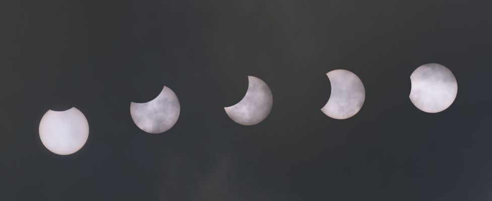 Partielle Sonnenfinsternis am 25.10.2022