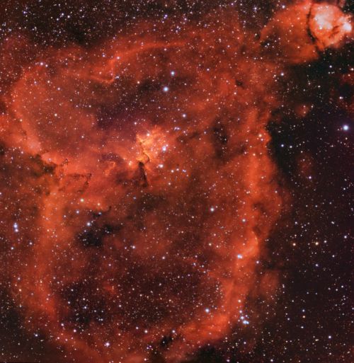 IC 1805, der Herznebel in der Cassiopeia