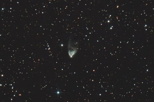 NGC 2261, ein Schattenspiel im Sternbild Einhorn