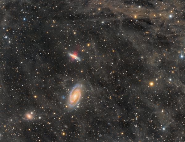 Messier 81, 82 und IFN