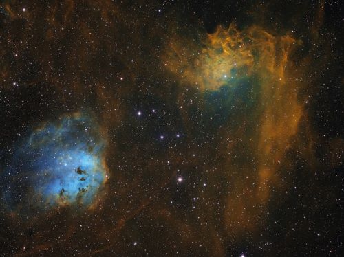 IC405 und IC410 im Fuhrmann
