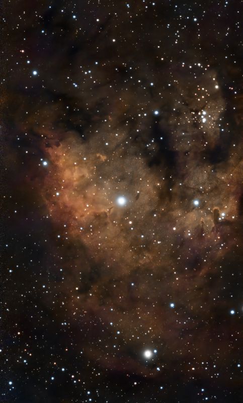 NGC 7822 im Sternbild Cepheus
