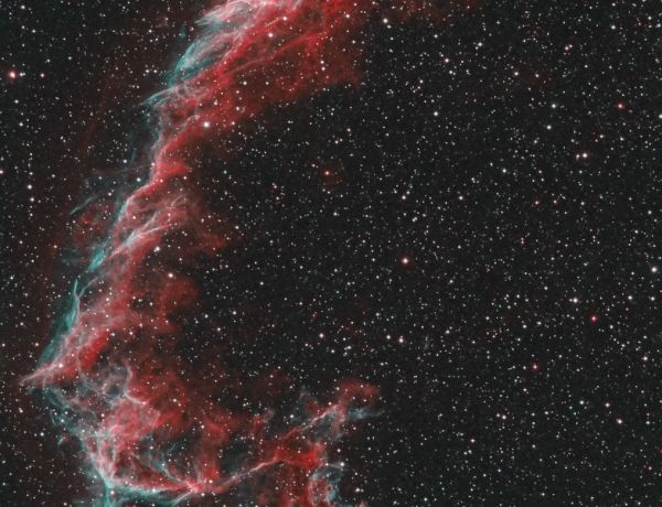 NGC 6992-5, Der Cirrusnebel im Schwan