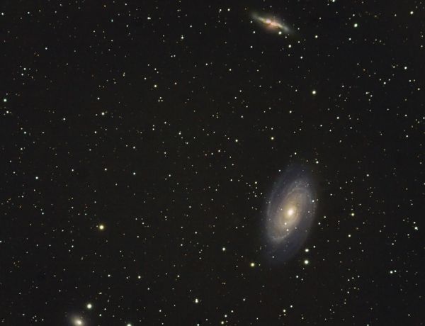 M81 und M82 im Sternbild Großer Bär